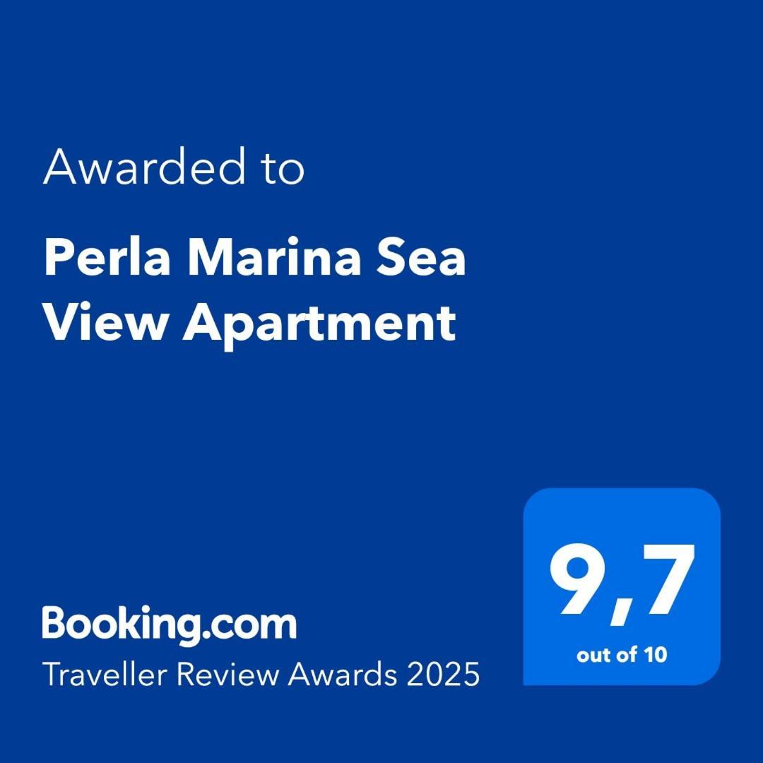 Perla Marina Sea View Apartment CTA Eksteriør billede